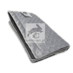 WODOODPORNA MATA na spód klatki MINKY SZARA, wielorazowy podkład dla świnek morskich, królików