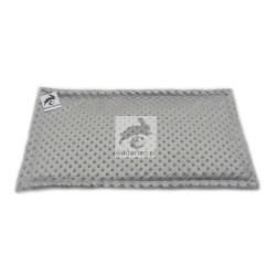 WODOODPORNA MATA na spód klatki MINKY SZARA, wielorazowy podkład dla świnek morskich, królików
