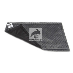 GRAFITOWA mata do klatki dla królika, WODOODPORNA MATA MINKY dla świnki morskiej, dla gryzoni