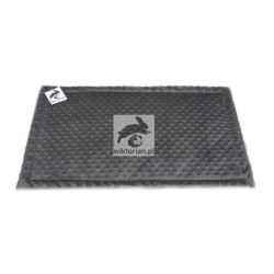 GRAFITOWA mata do klatki dla królika, WODOODPORNA MATA MINKY dla świnki morskiej, dla gryzoni