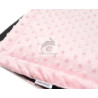 MINKY MATA WODOODPORNA RÓŻOWA dla świnek morskich do klatki podkład, RÓŻOWA JASNA