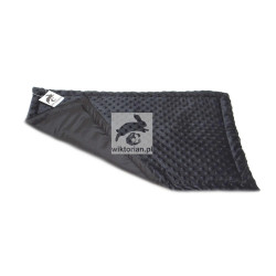 CZARNA MATA WODOODPORNA dla królika do klatki MINKY, mata na wybieg dla świnek morskich, do klatki dla gryzoni