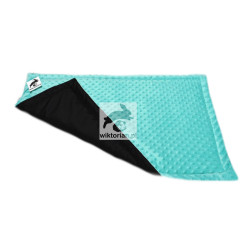 Wielorazowy podkład do klatki dla świnek morskich, królików, MINKY MIĘTOWA MATA WODOODPORNA dla królika, świnki, gryzonia