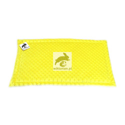 WODOODPORNY PODKŁAD dla świnki morskiej, królika MINKY, wodoodporna mata do klatki dla świnki morskiej, królika, gryzoni ŻÓŁTA