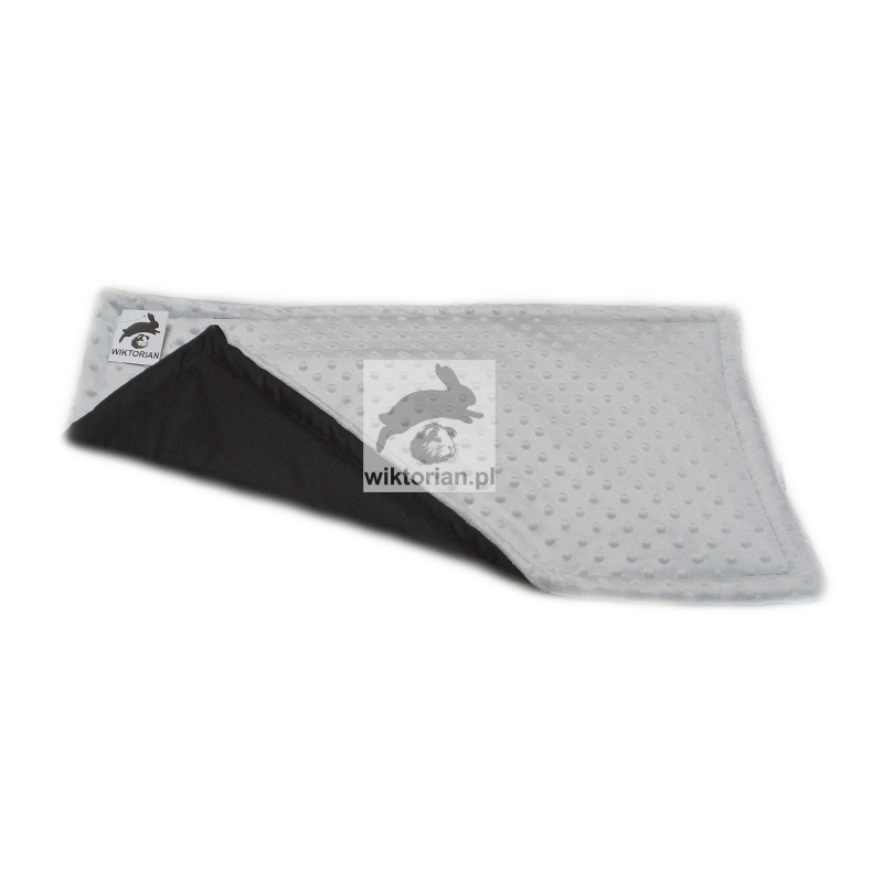 WIELORAZOWY PODKŁAD dla świnki morskiej, mata wodoodporna do klatki MINKY POPIELATA