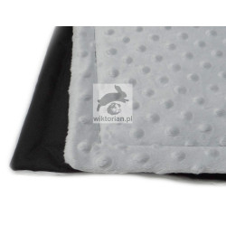 WIELORAZOWY PODKŁAD dla świnki morskiej, mata wodoodporna do klatki MINKY POPIELATA