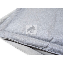 Szara mata wodoodporna dla świnki morskiej, duży wybór rozmiarów mat, dużo kolorów mat do klatki