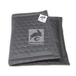 Wodoodporna mata na dno klatki GRAFITOWA mata dla świnki morskiej, mata dla królika oraz innych gryzoni VELVET PLASTER MIODU